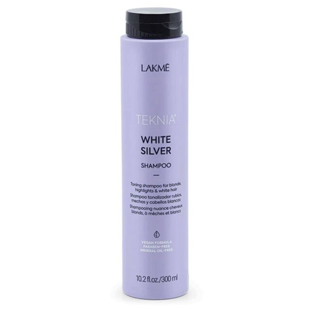 Teknia White Silver Shampoo Bottle of 300 ml