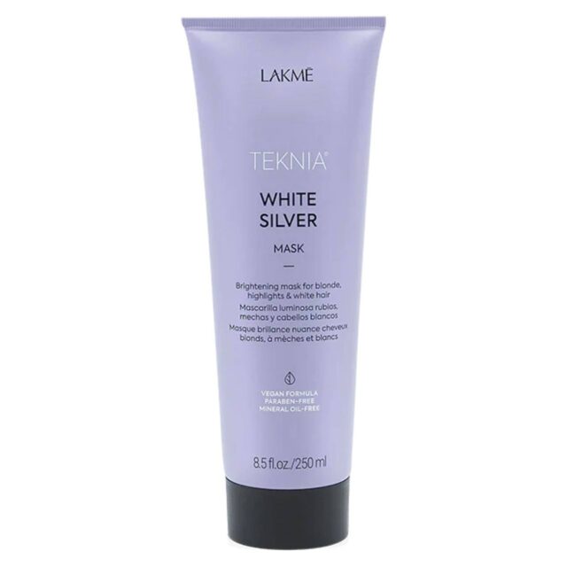 Teknia White Silver Mask for Hairs